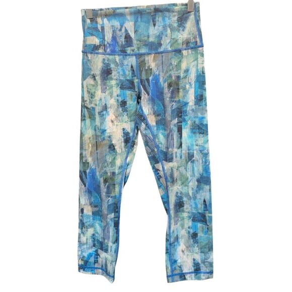 LULULEMON ATHLETICA Wunder Under Crop (Hi-Rise) 21" Size 6 - Picture 5 of 6